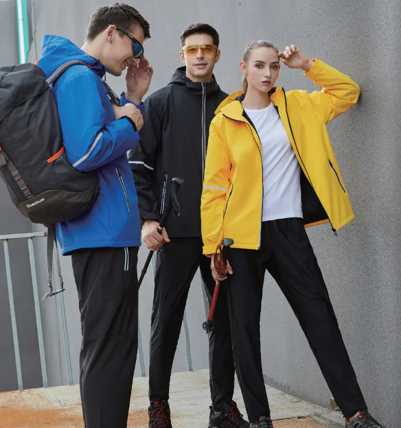 999運動休閑沖鋒衣定做