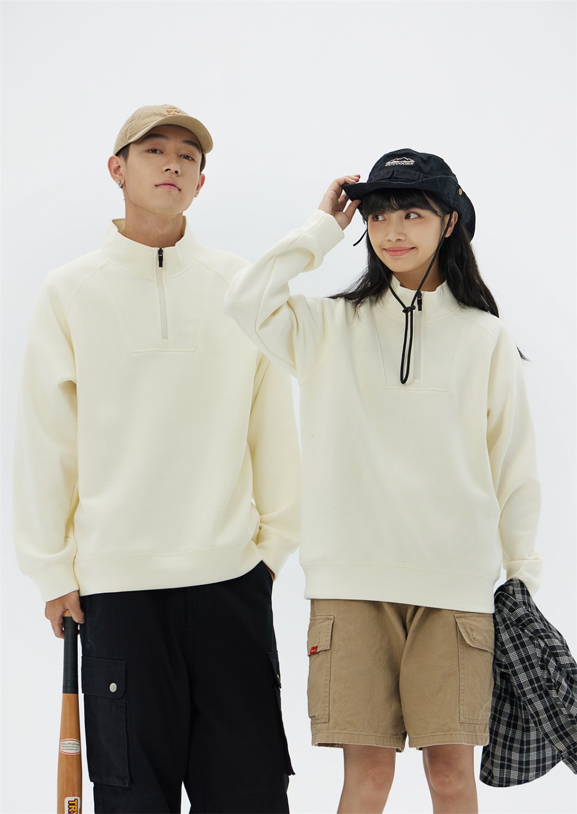 衛衣定制模特上身圖 衛衣定制模特上身圖