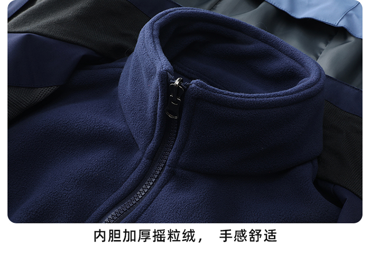 沖鋒衣細節展示