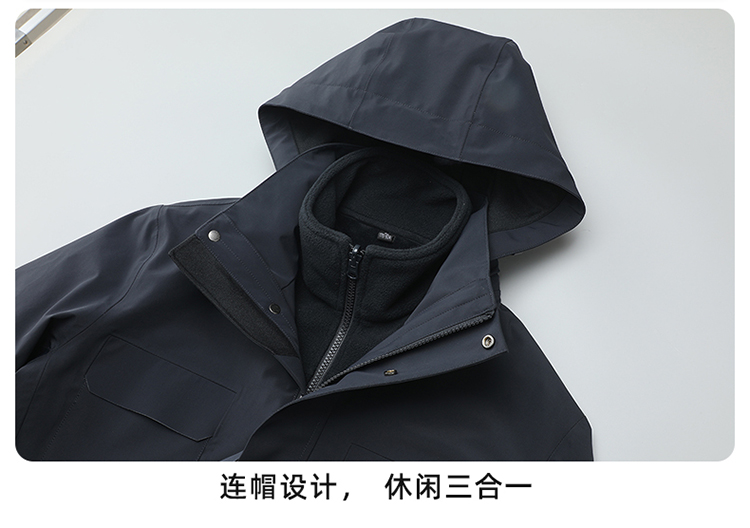 沖鋒衣細節展示