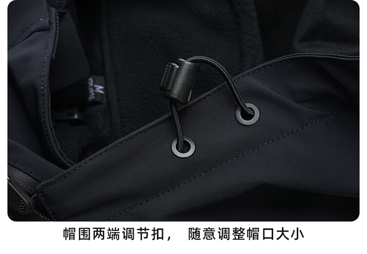 沖鋒衣細節展示