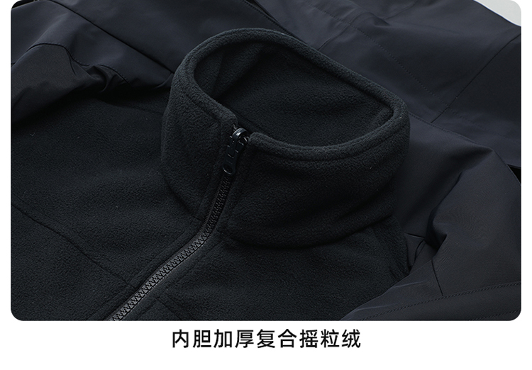 沖鋒衣細節展示