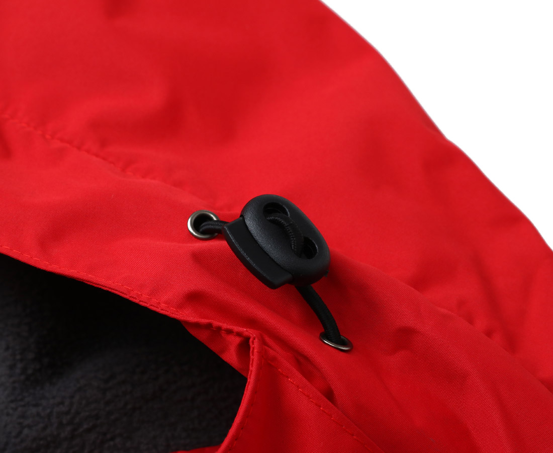 沖鋒衣細節展示